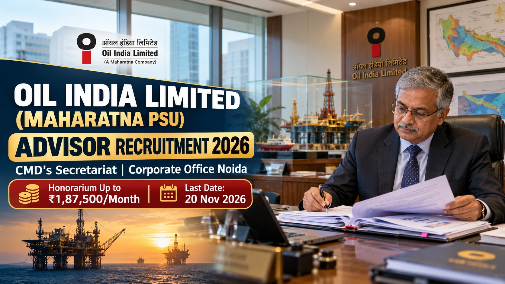Oil India Advisor Recruitment 2026: Official Direct Apply Best Guide